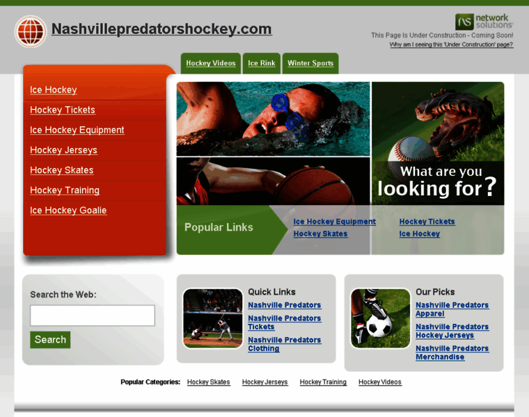 Nashvillepredatorshockey.com thumbnail
