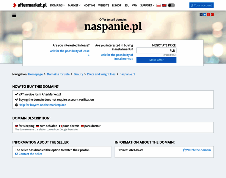 Naspanie.pl thumbnail