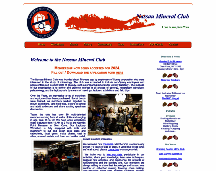 Nassaumineralclub.org thumbnail