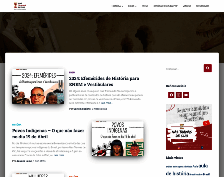 Nastramasdeclio.com.br thumbnail