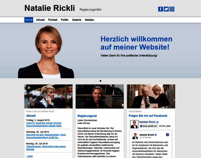 Natalie-rickli.ch thumbnail