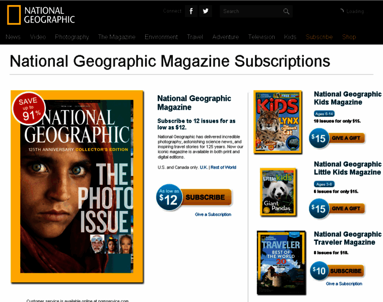 Natgeomagazines.com thumbnail