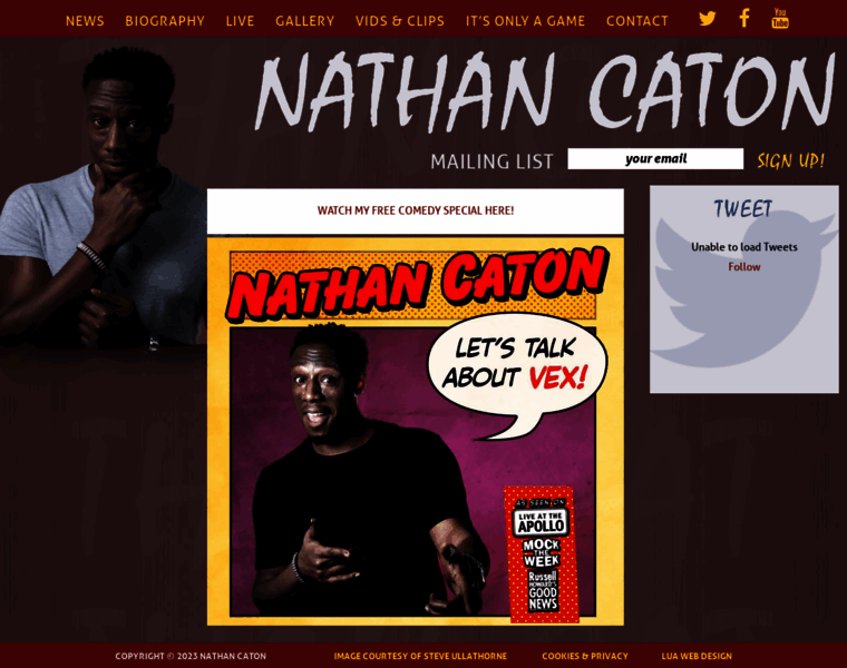 Nathancaton.com thumbnail