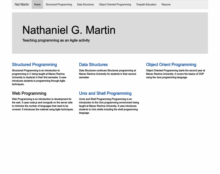 Nathanielgmartin.com thumbnail Nathanielgmartin.com thumbnail