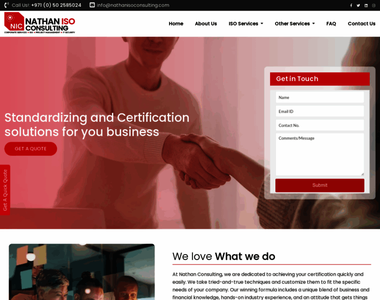 Nathanisoconsulting.com thumbnail