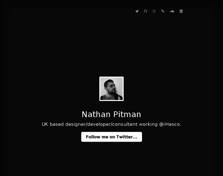 Nathanpitman.com thumbnail