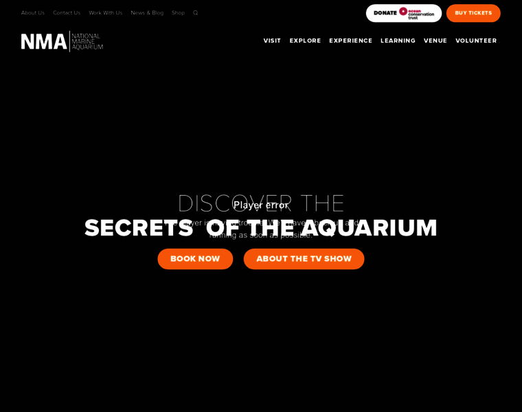 National-aquarium.co.uk thumbnail