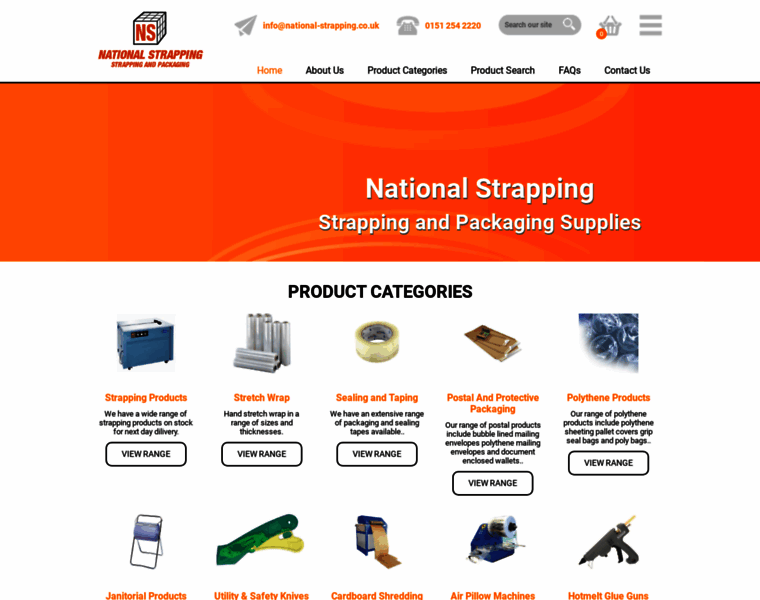 National-strapping.co.uk thumbnail
