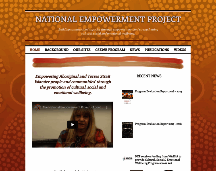 Nationalempowermentproject.org.au thumbnail
