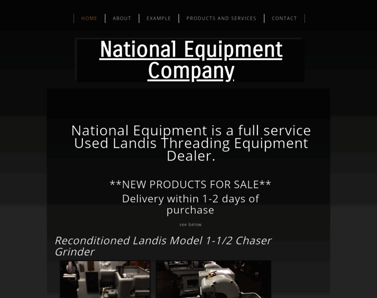 Nationalequipmentcompany.net thumbnail