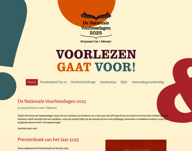 Nationalevoorleesdagen.nl thumbnail