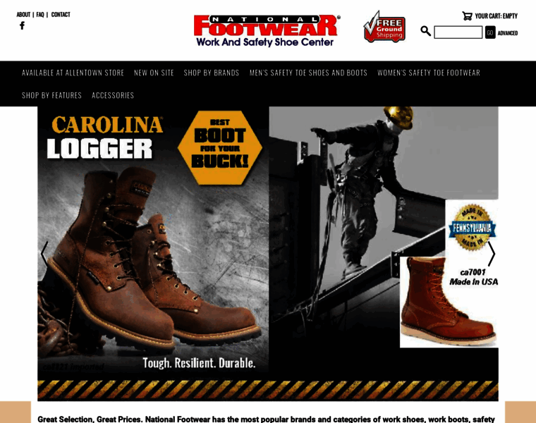 Nationalfootwear.com thumbnail