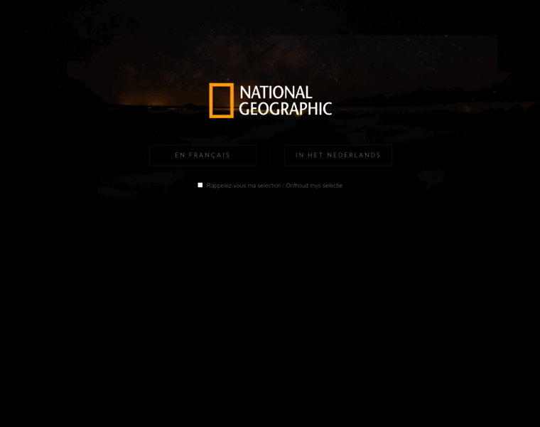 Nationalgeographic.be thumbnail