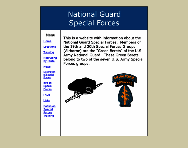 Nationalguardspecialforces.com thumbnail