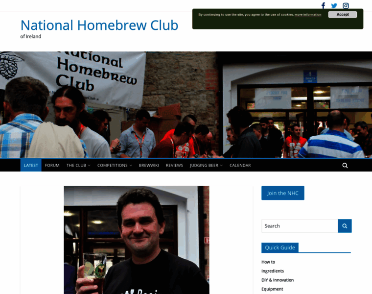 Nationalhomebrewclub.ie thumbnail