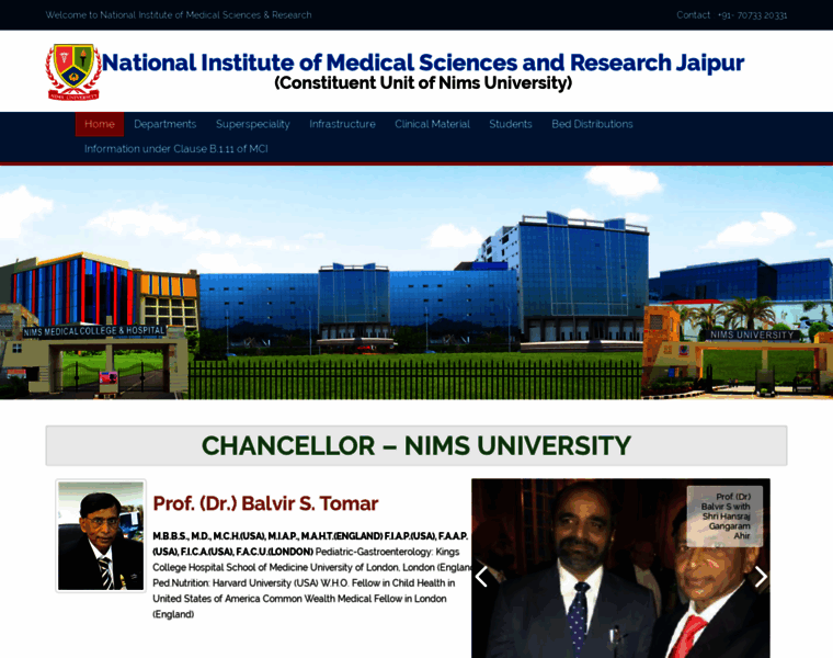 Nationalinstituteofmedicalsciences.com thumbnail