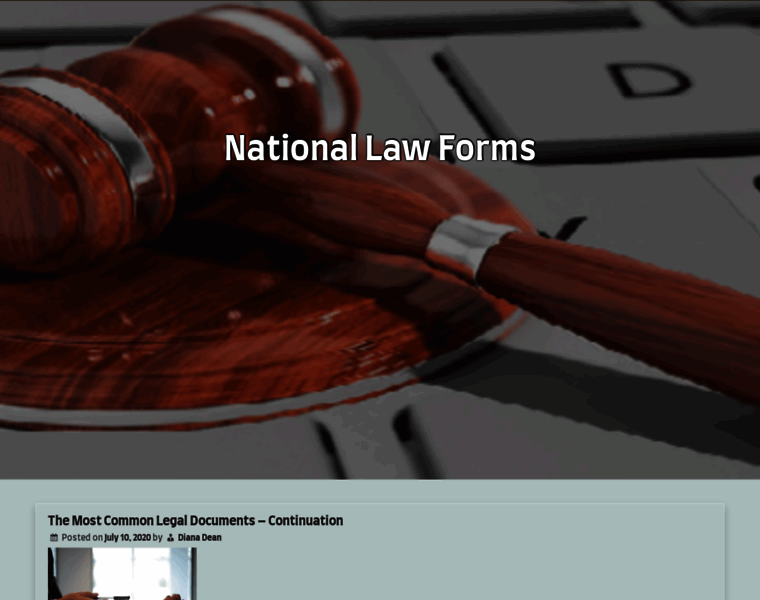 Nationallawforms.com thumbnail