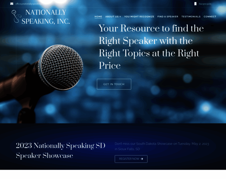 Nationallyspeaking.com thumbnail