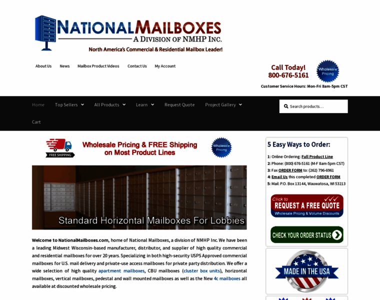 Nationalmailboxes.com thumbnail