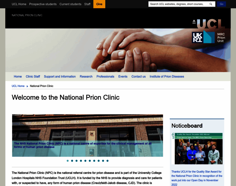 Nationalprionclinic.org thumbnail