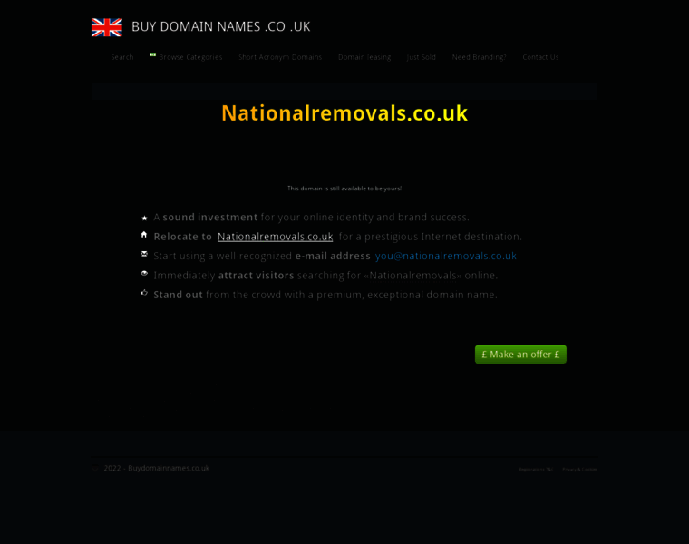 Nationalremovals.co.uk thumbnail