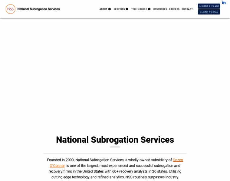 Nationalsubrogation.com thumbnail