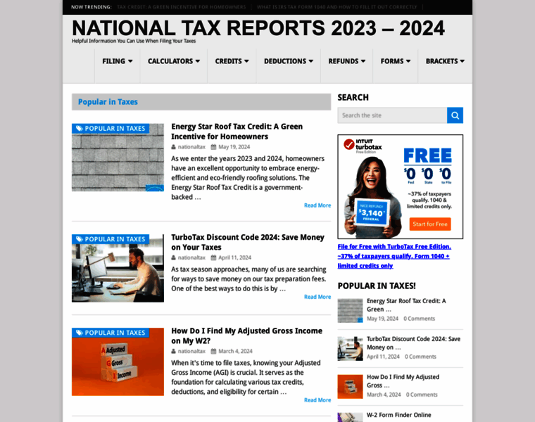 Nationaltaxreports.com thumbnail