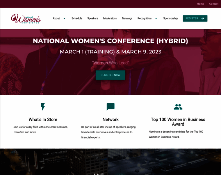 Nationalwomensconference.com thumbnail