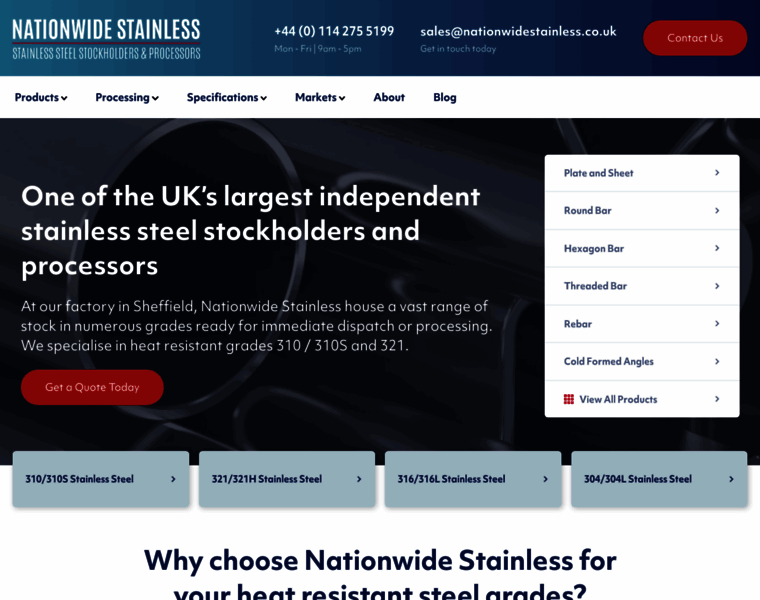 Nationwidestainless.co.uk thumbnail