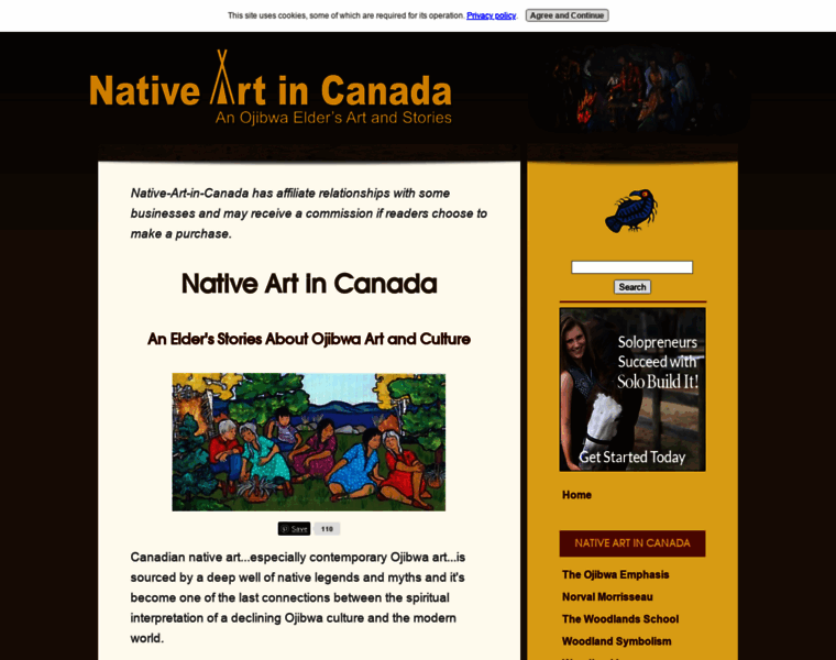 Native-art-in-canada.com thumbnail