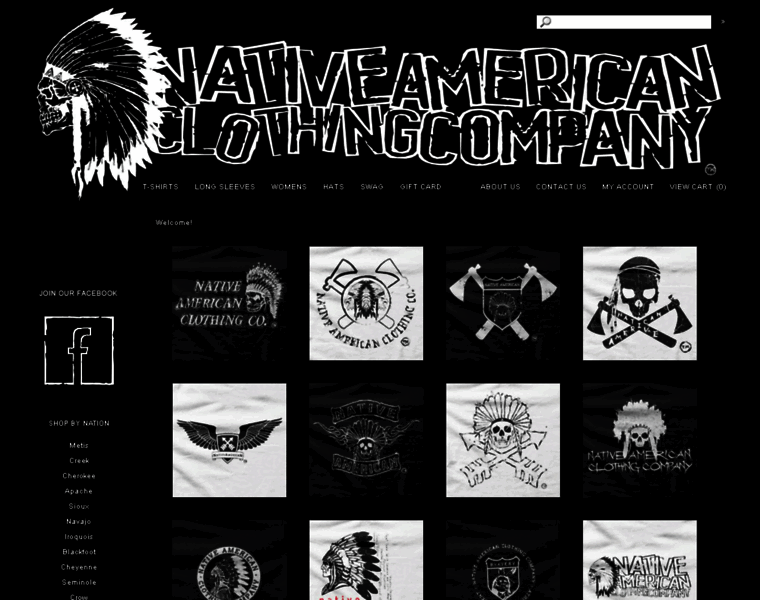Nativeamericanclothingcompany.com thumbnail