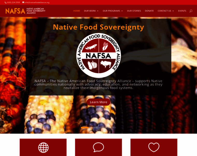 Nativefoodalliance.org thumbnail