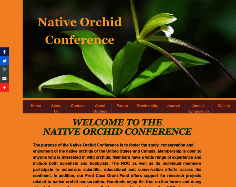 Nativeorchidconference.info thumbnail