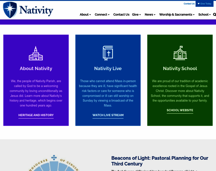 Nativity-cincinnati.org thumbnail