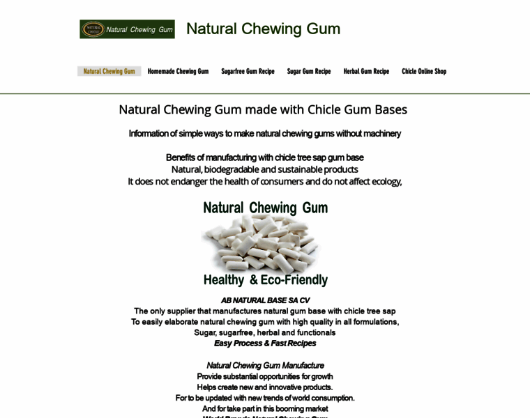 Natural-chewinggum.com thumbnail