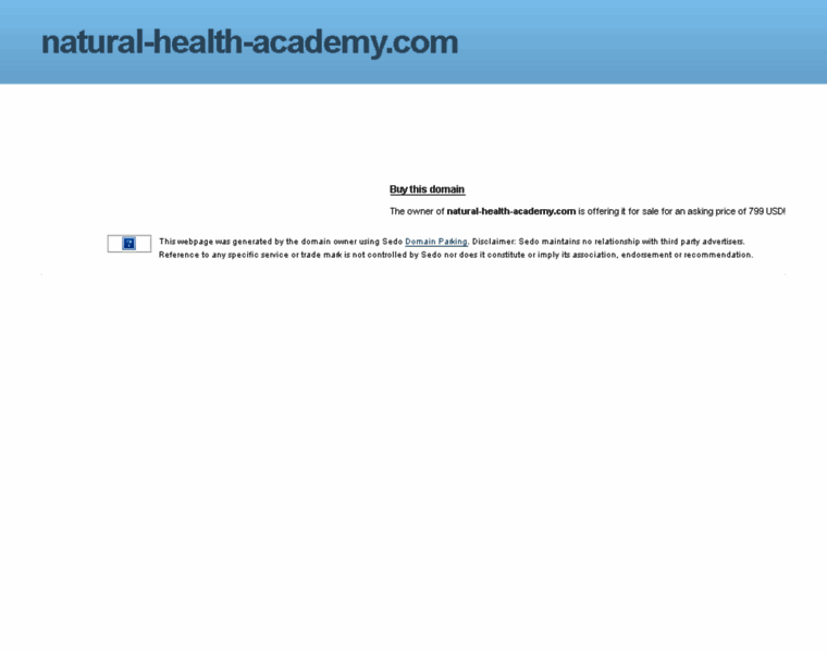 Natural-health-academy.com thumbnail
