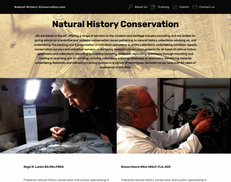 Natural-history-conservation.com thumbnail