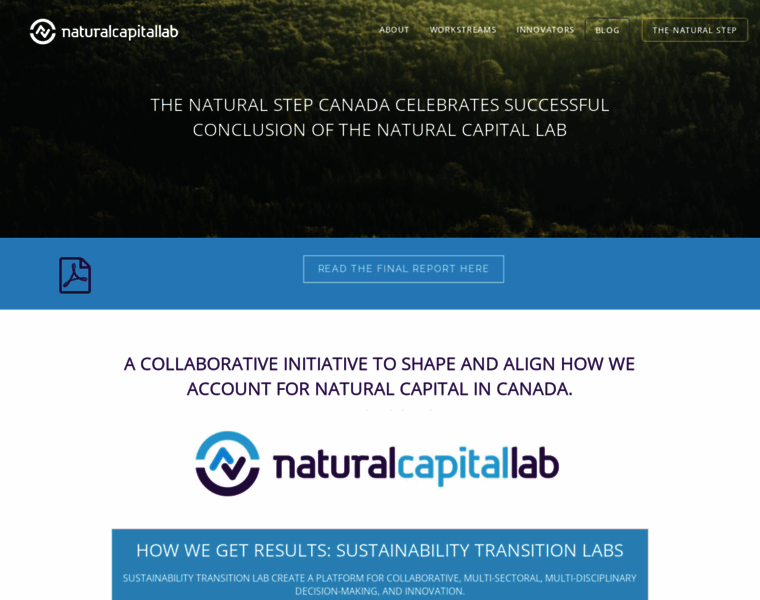 Naturalcapitallab.com thumbnail