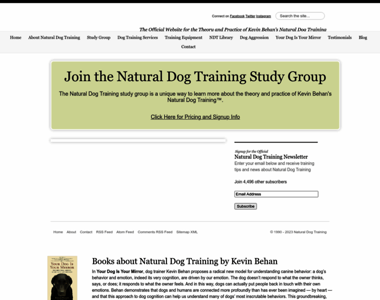 Naturaldogtraining.com thumbnail
