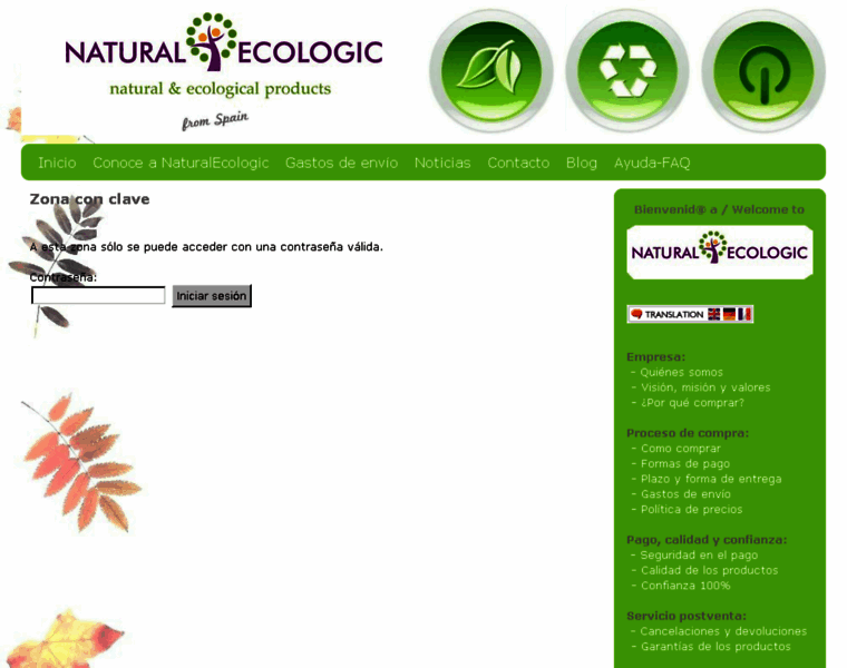 Naturalecologic.com thumbnail