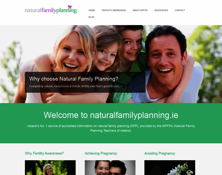 Naturalfamilyplanning.ie thumbnail