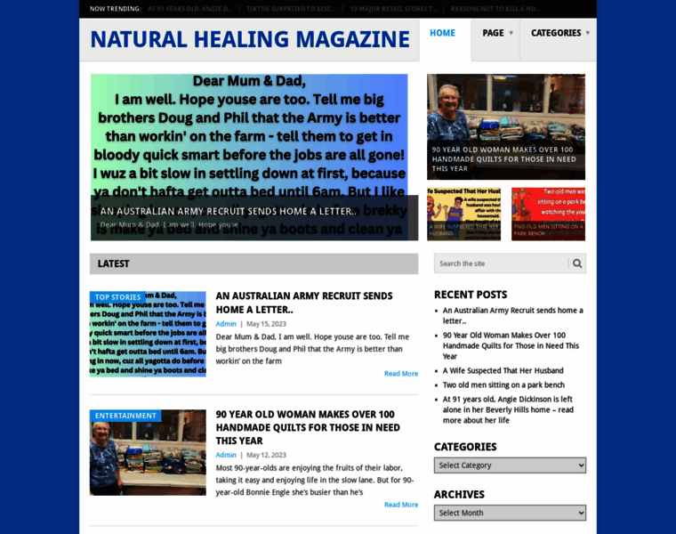 Naturalhealingmagazine.com thumbnail