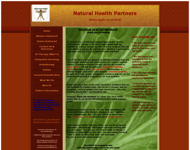 Naturalhealthpartners.pro thumbnail