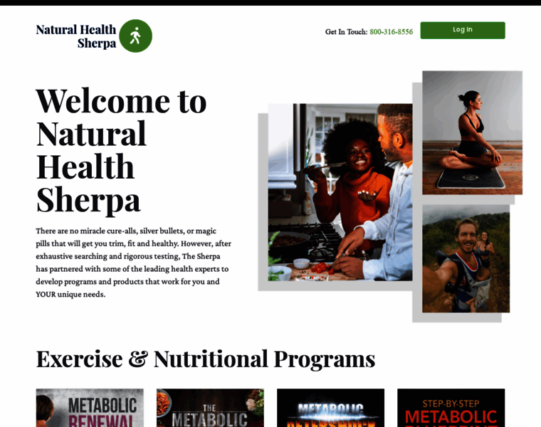 Naturalhealthsherpa.com thumbnail