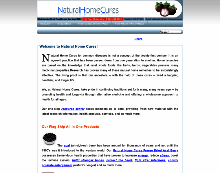 Naturalhomecures.net thumbnail