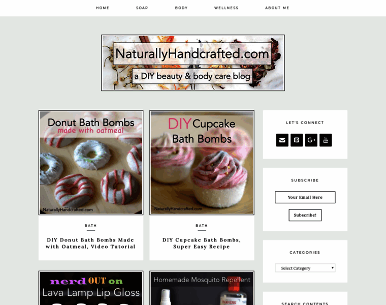 Naturallyhandcrafted.com thumbnail