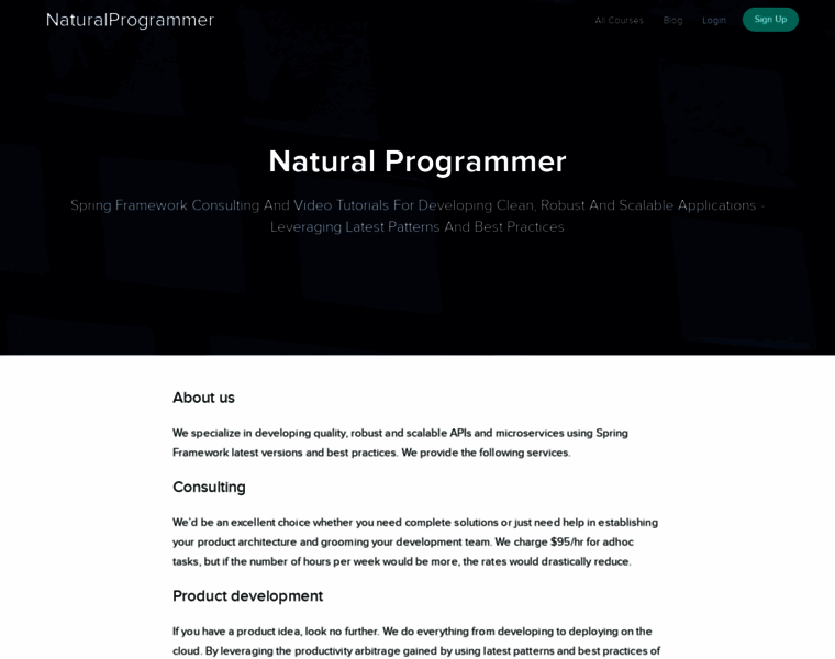 Naturalprogrammer.com thumbnail