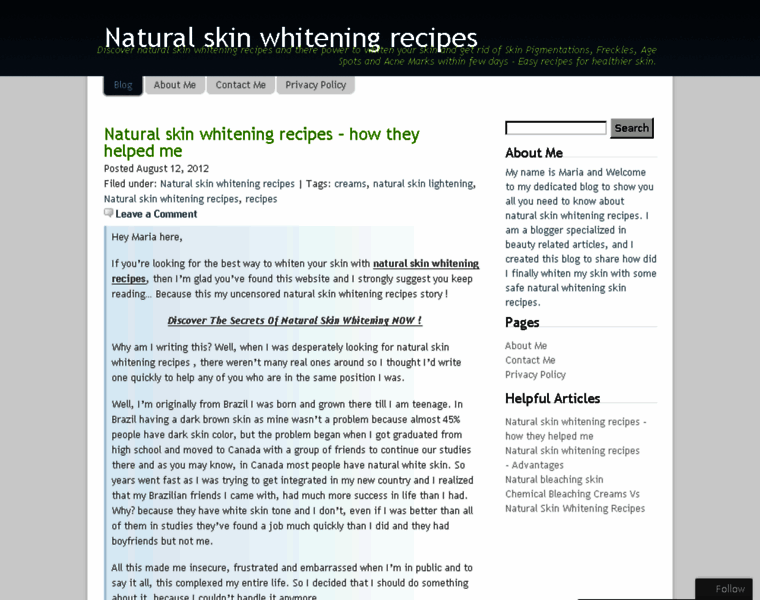 Naturalskinwhiteningrecipes.wordpress.com thumbnail
