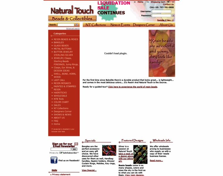 Naturaltouchbeads.com thumbnail