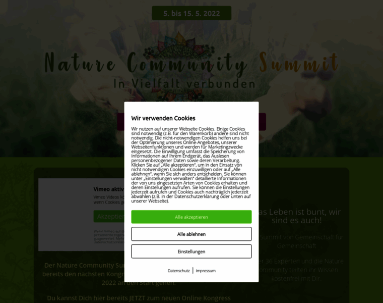 Naturecommunity-summit.de thumbnail